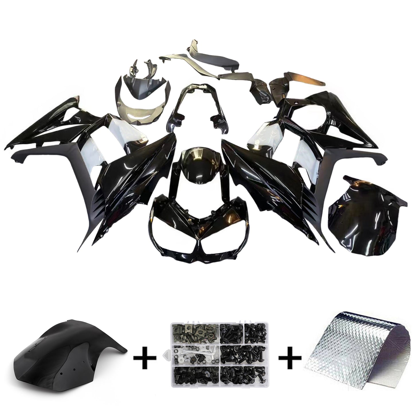 Kit carenatura iniezione Kawasaki Z1000SX 2010-2015 Carrozzeria in plastica ABS