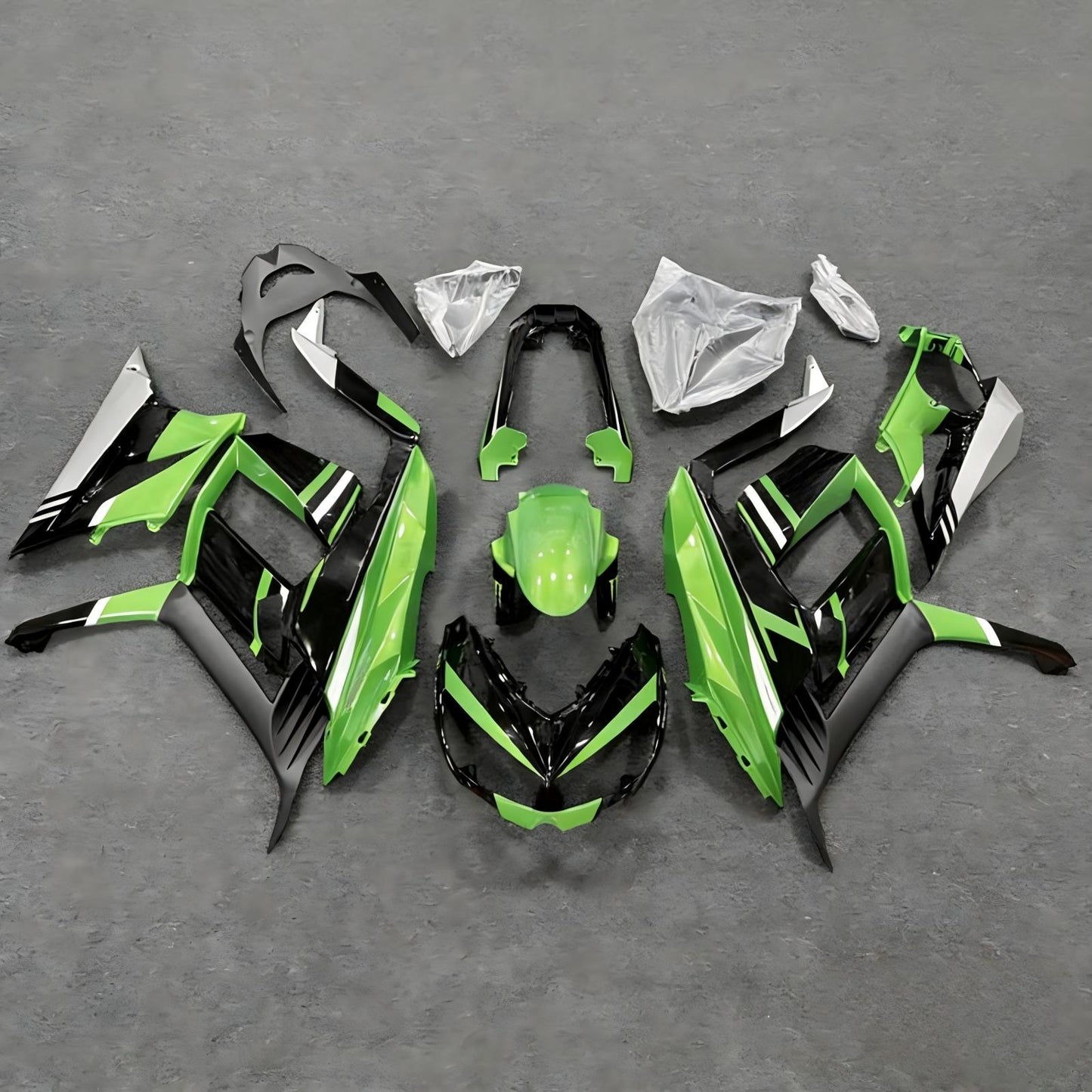 Kit carenatura iniezione in plastica ABS adatto per Kawasaki Z1000SX 2010-2015