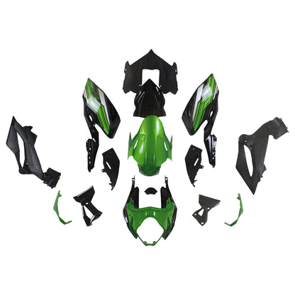 Amotopart Kawasaki 2018-2020 Z400 Green Black Trigger Kit