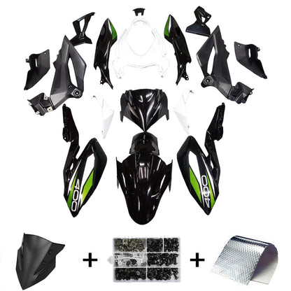 Amotopart Kawasaki 2018-2020 Z400 White Fearing Kit