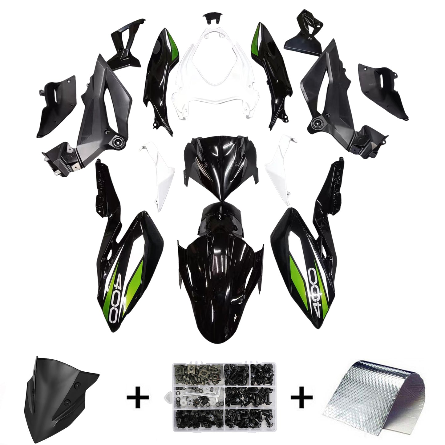 Kit Carenatura Per Kawasaki Z400 2018-2020 Generico