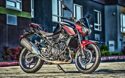 Amotopart Kawasaki 2018-2020 Z400 Red Black Tub