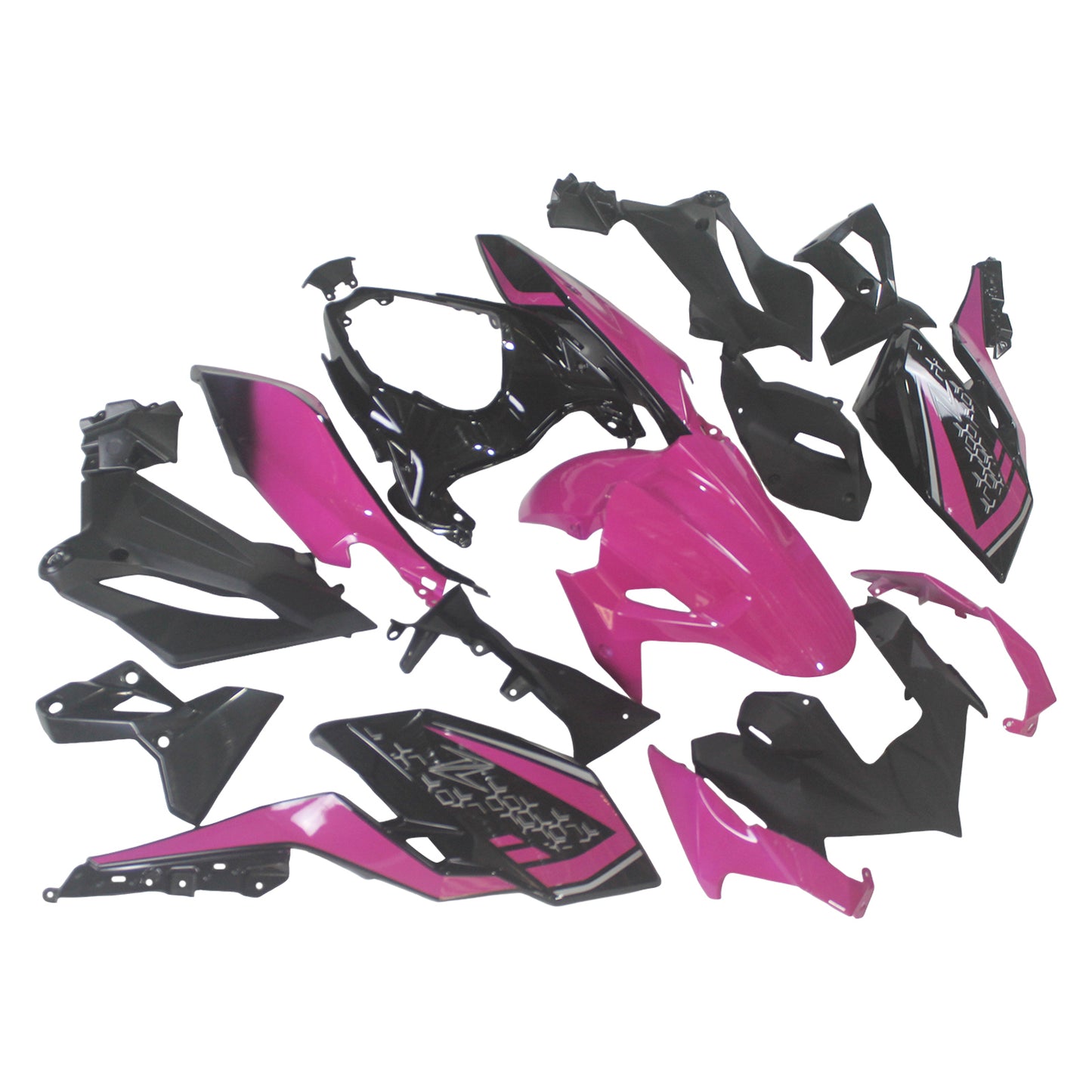 Amotopart Kit Carena Kawasaki Z400 2018-2020 Carrozzeria Plastica ABS