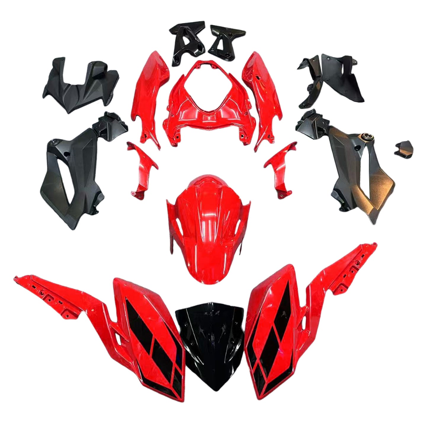 Amotopart Kit Carena Kawasaki Z400 2018-2020 Carrozzeria Plastica ABS