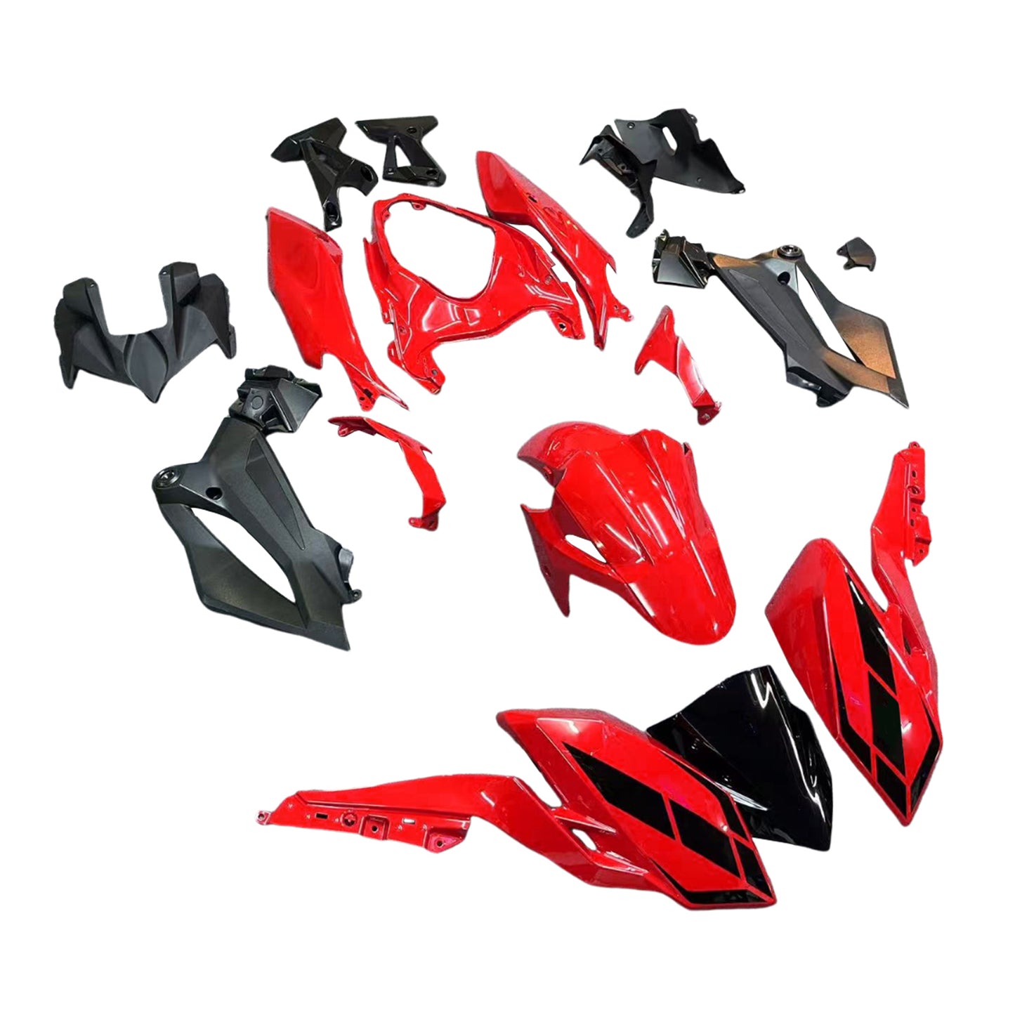 Amotopart Kit Carena Kawasaki Z400 2018-2020 Carrozzeria Plastica ABS