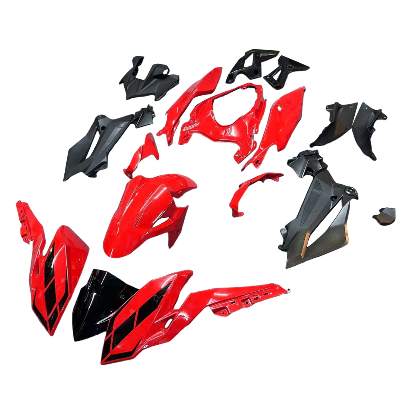 Amotopart Kit Carena Kawasaki Z400 2018-2020 Carrozzeria Plastica ABS
