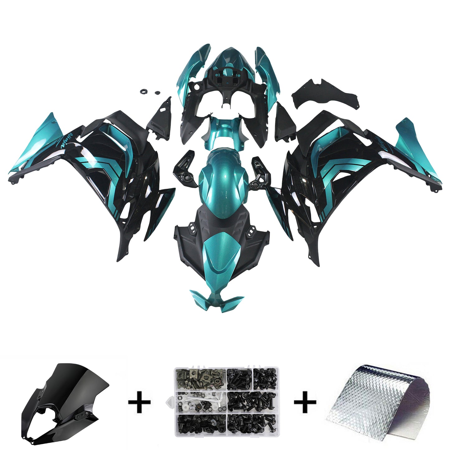 Kawasaki ER-6F Ninja650 2020-2026 Carenatura Kit Carrozzeria ABS