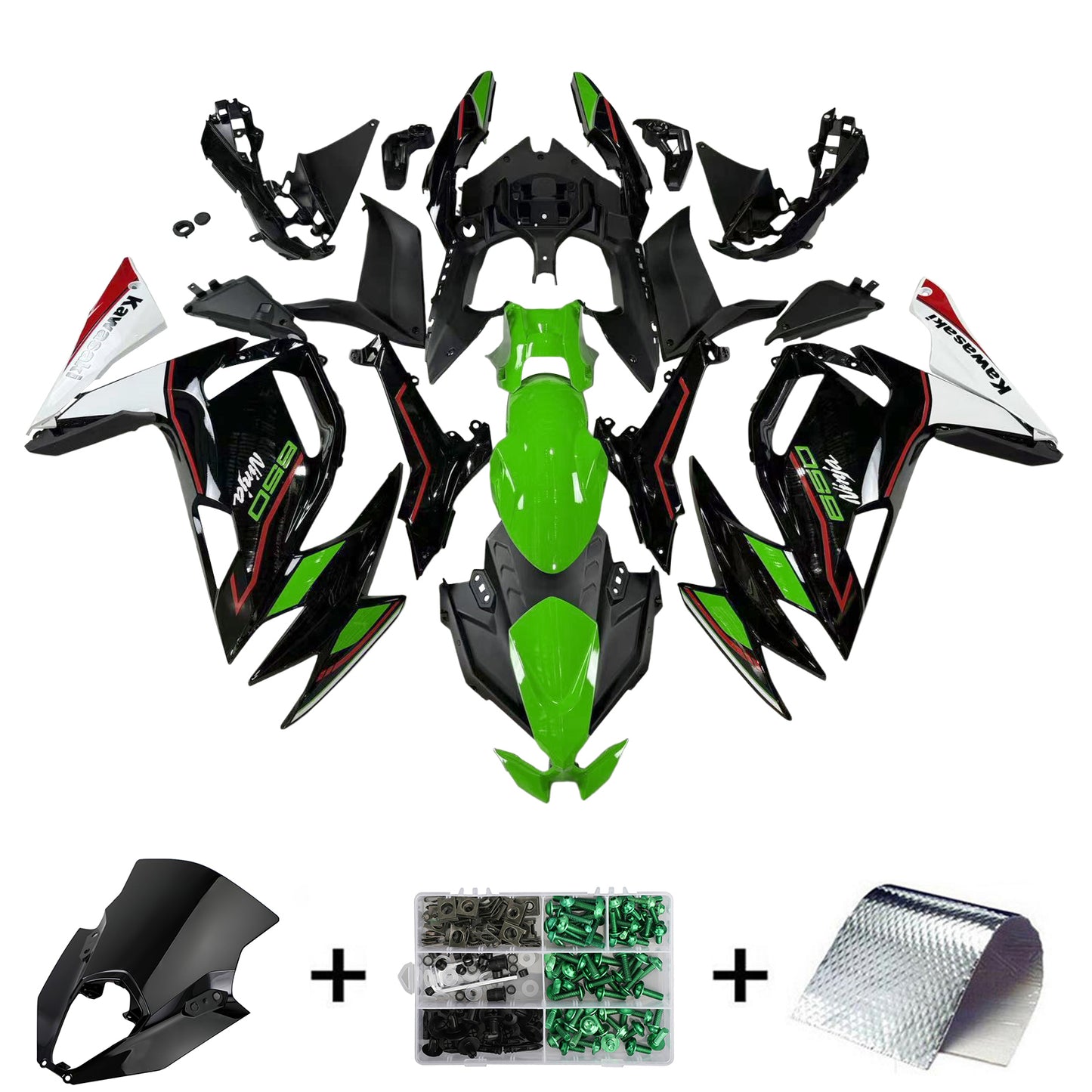 Kawasaki ER-6F Ninja650 2020-2023 Carenatura Kit Carrozzeria ABS