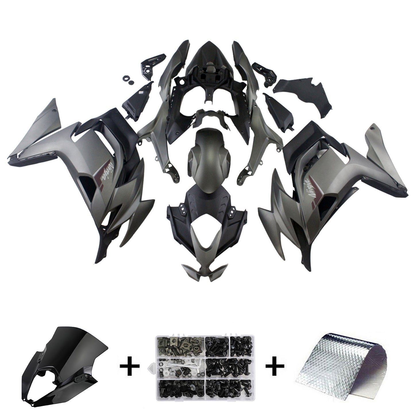 Kawasaki ER-6F Ninja650 2020-2026 Carenatura Kit Carrozzeria ABS