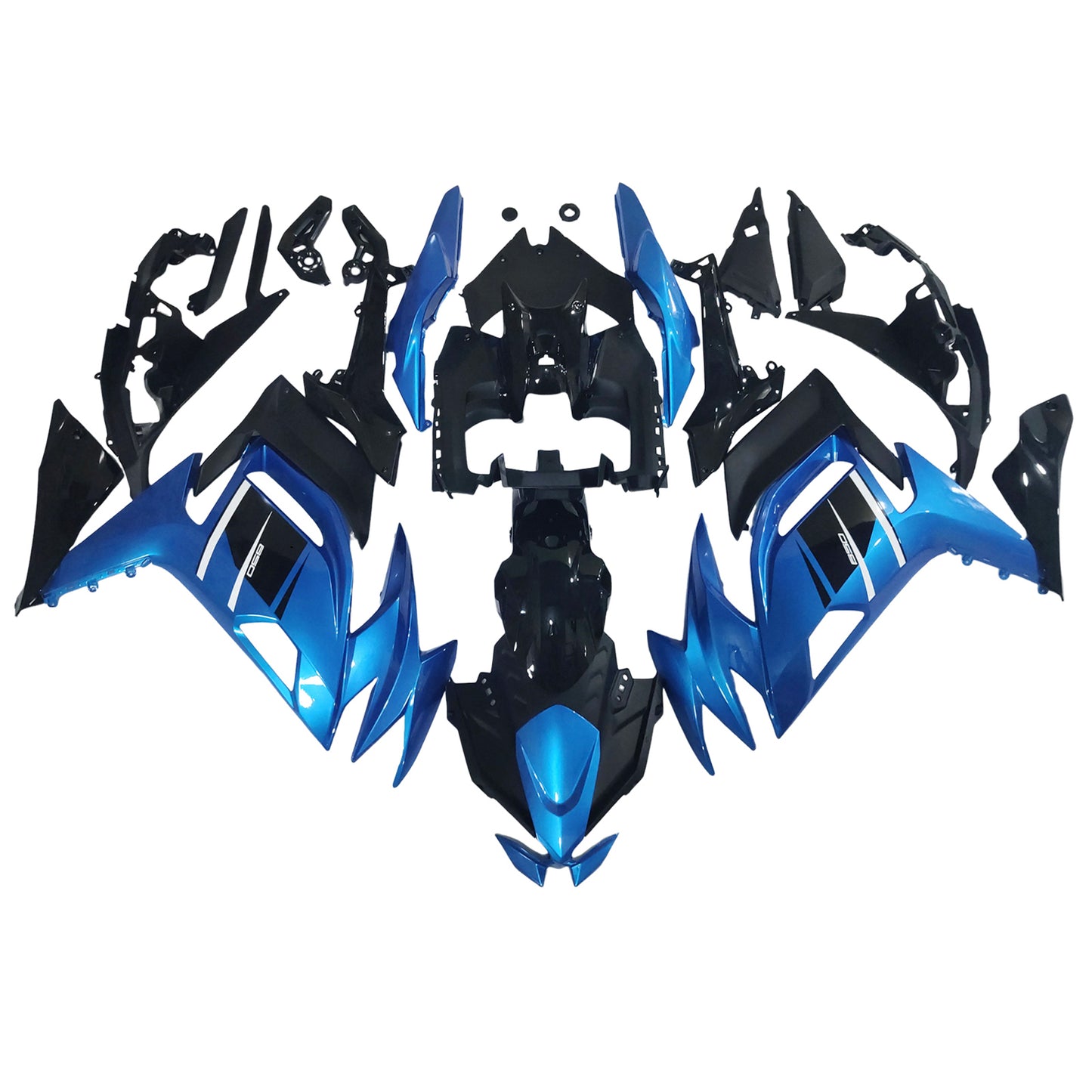 Kit carena iniezione Kawasaki ER-6F Ninja650 2020-2025 Carrozzeria ABS