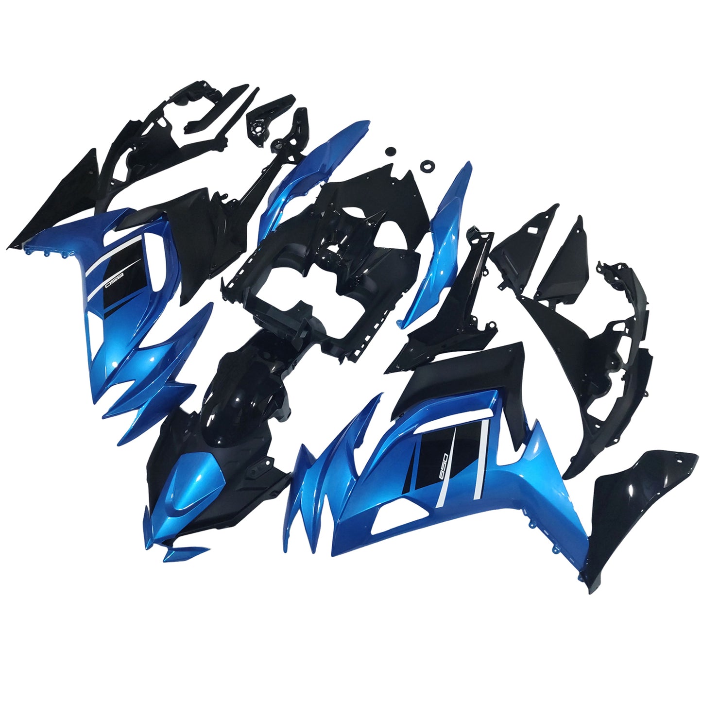 Kit carena iniezione Kawasaki ER-6F Ninja650 2020-2025 Carrozzeria ABS