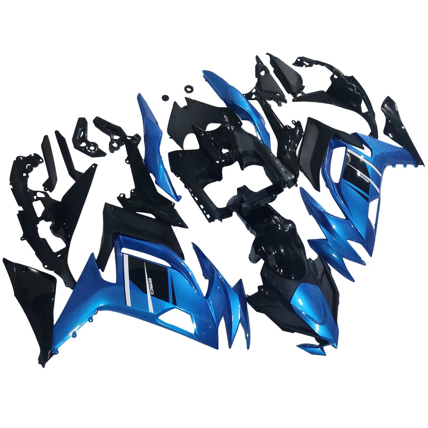 Kit carena iniezione Kawasaki ER-6F Ninja650 2020-2025 Carrozzeria ABS