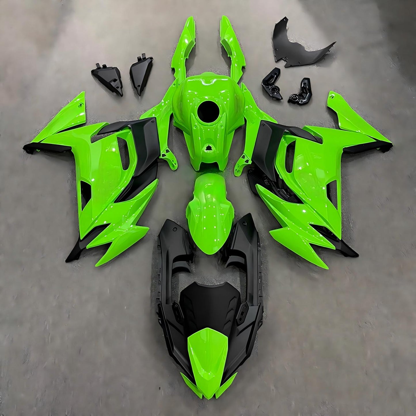 Kit carenatura iniezione ABS adatto per Kawasaki ER-6F Ninja650 2020-2026