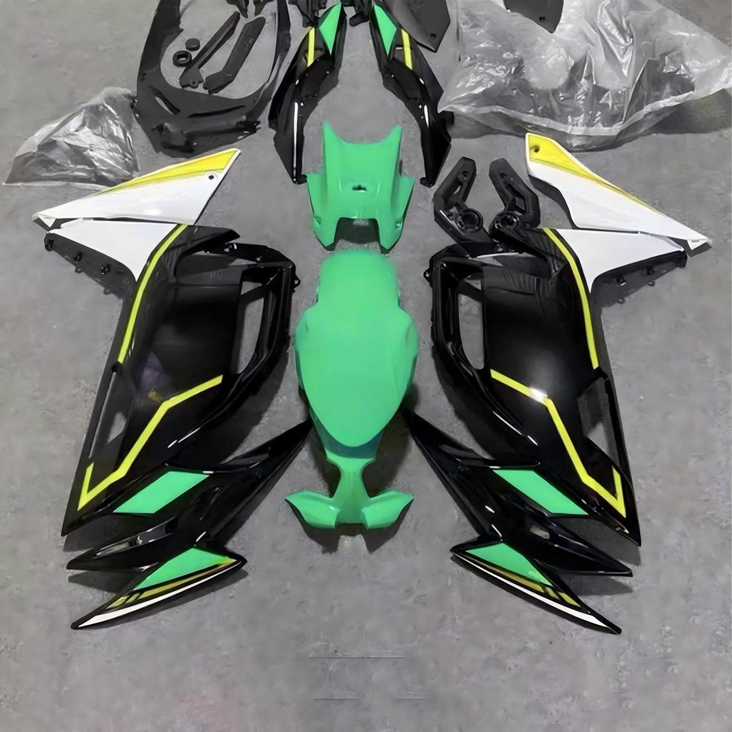 Kit carenatura iniezione ABS adatto per Kawasaki ER-6F Ninja650 2020-2026