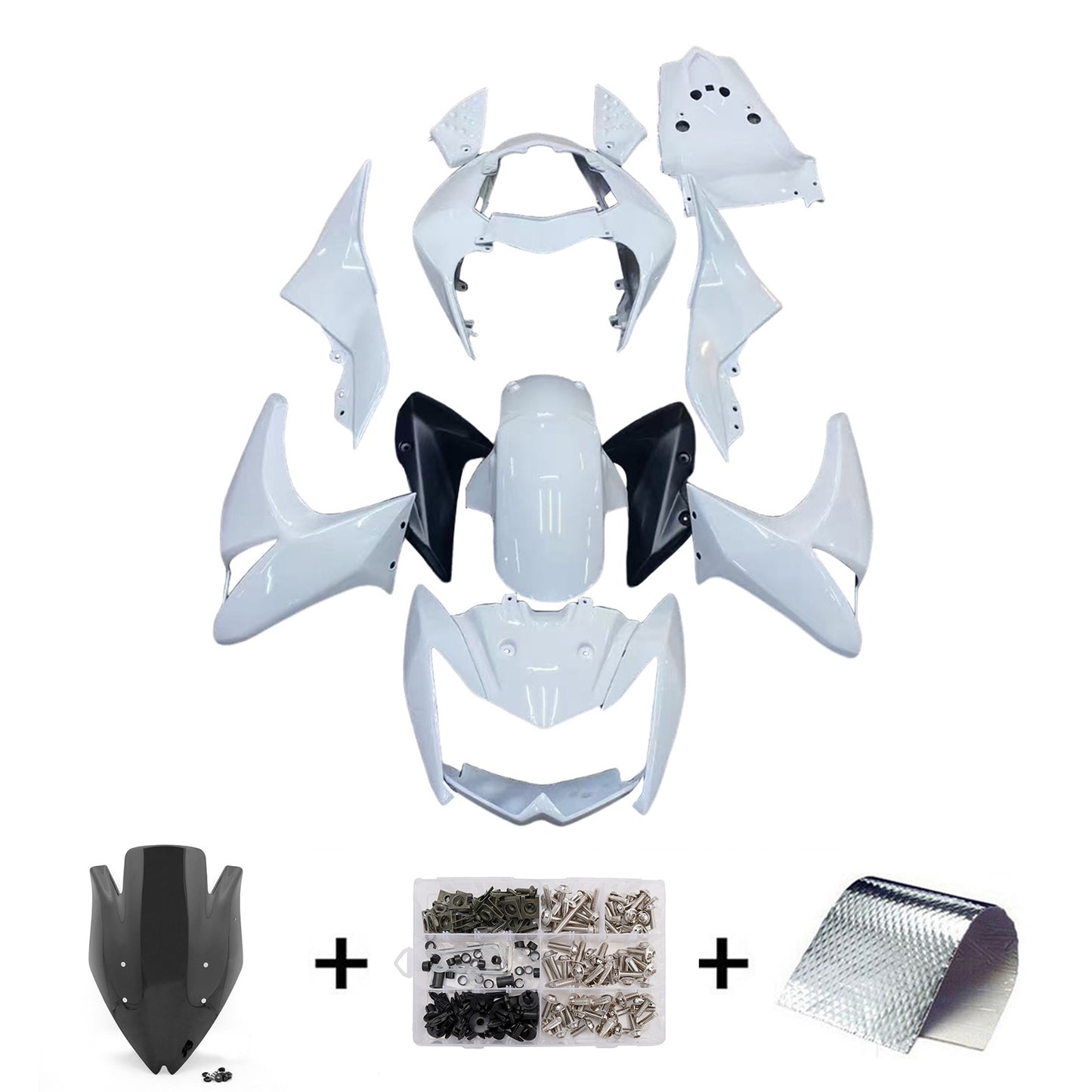 Kawasaki Z1000 2003-2006 Kit Carenatura Carrozzeria Plastica ABS