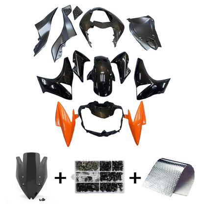 Kit carenatura iniezione Kawasaki Z1000 2007-2009 Carrozzeria plastica ABS