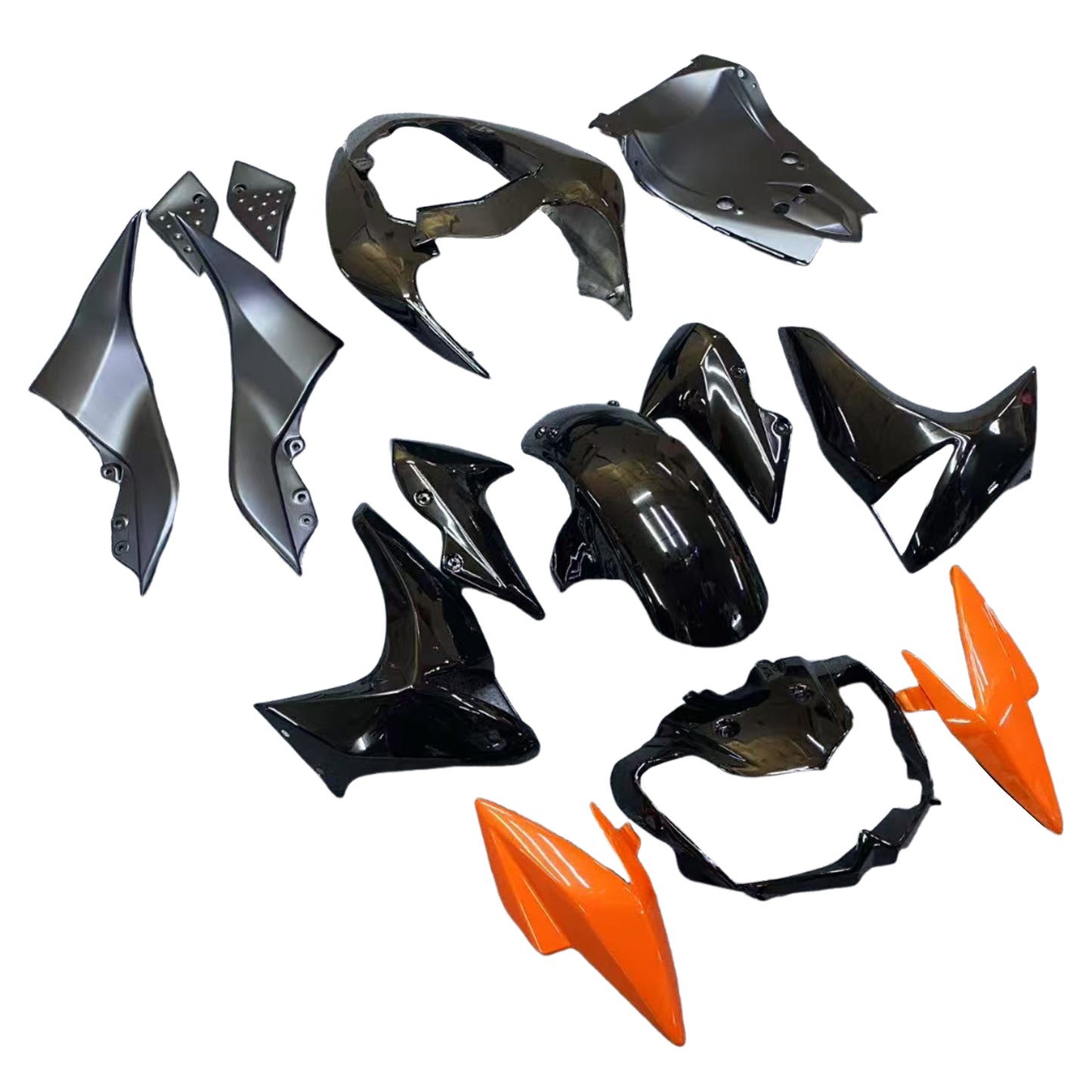 Kit carenatura iniezione Kawasaki Z1000 2007-2009 Carrozzeria plastica ABS