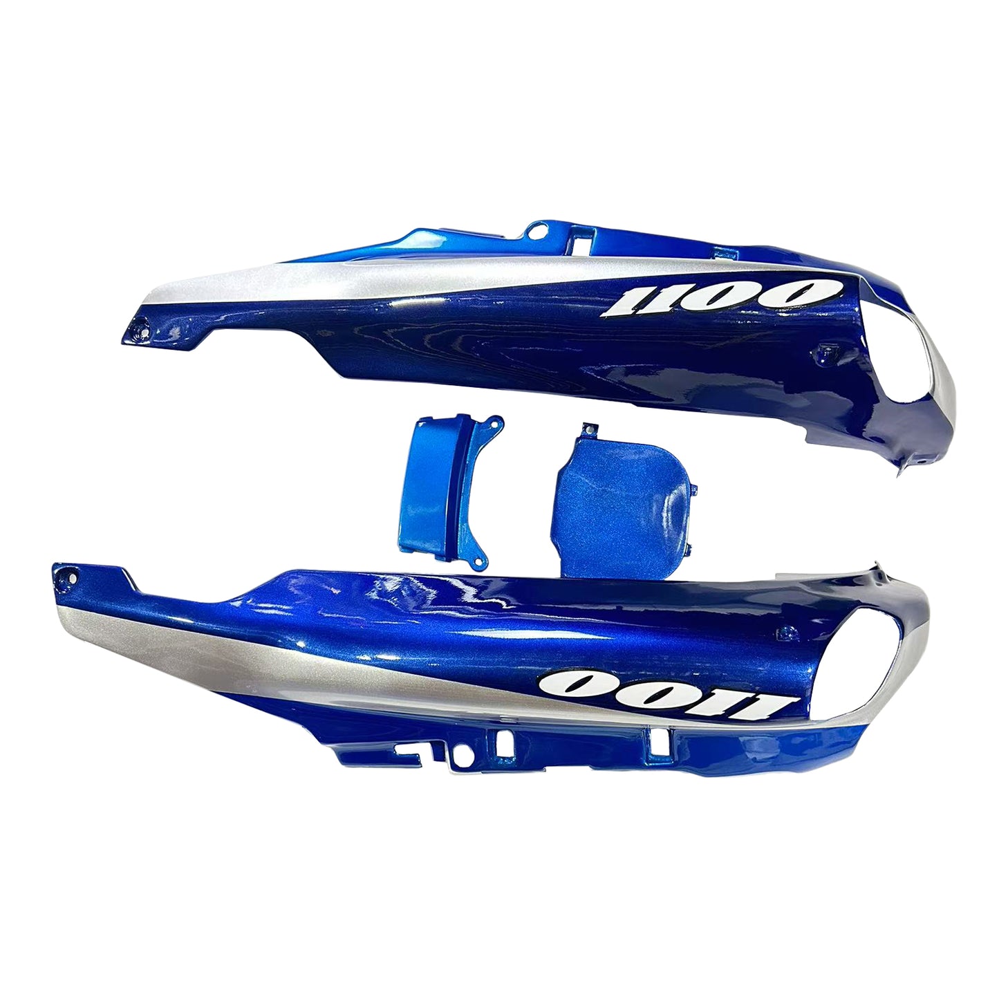Amotopart Kawasaki ZZR1100 1993-2003 Kit carena Carrozzeria Plastica