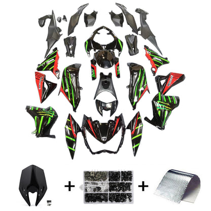 Amotopart Kawasaki Z800 2013-2018 Kit carena Carrozzeria Plastica ABS