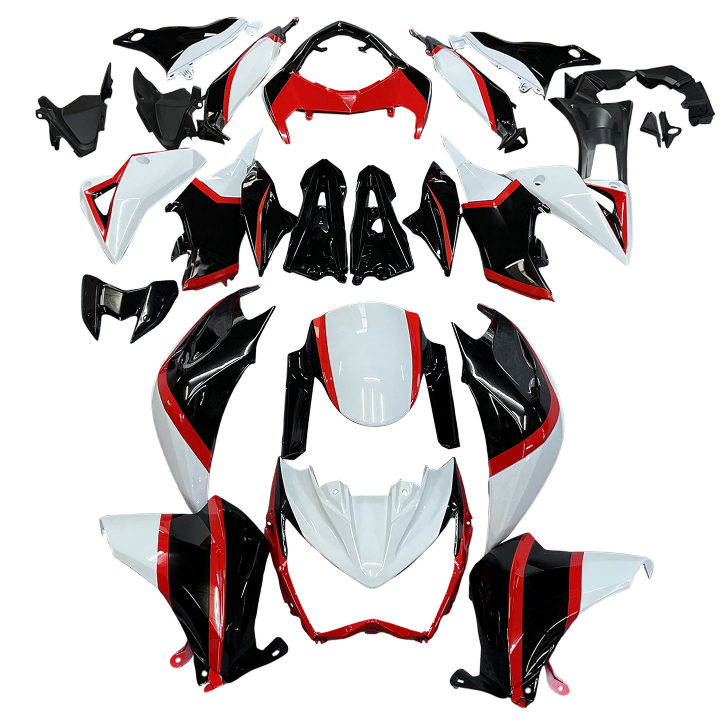 Amotopart Kawasaki Z800 2013-2018 Kit carena Carrozzeria Plastica ABS