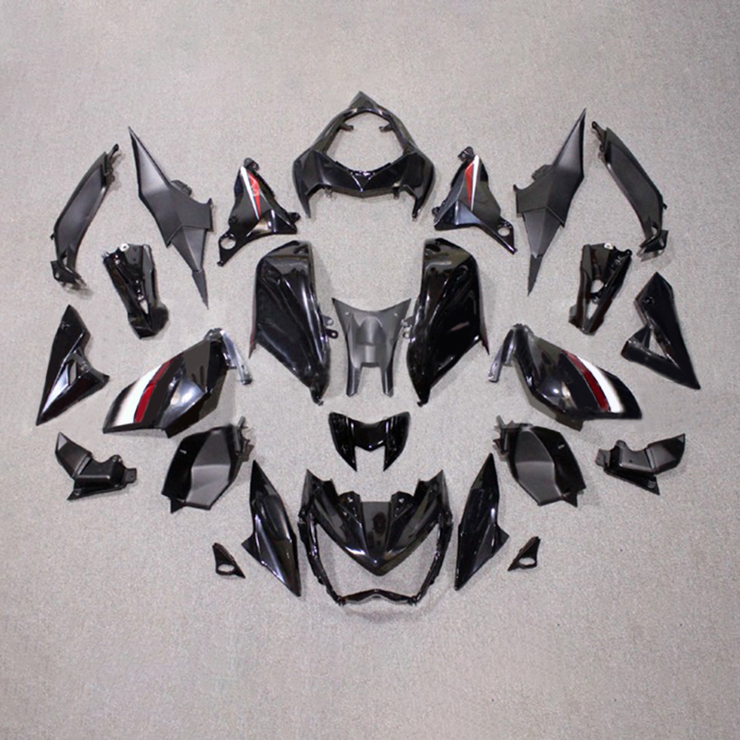 Amotopart Kawasaki Z800 2013-2018 Kit carena Carrozzeria Plastica ABS