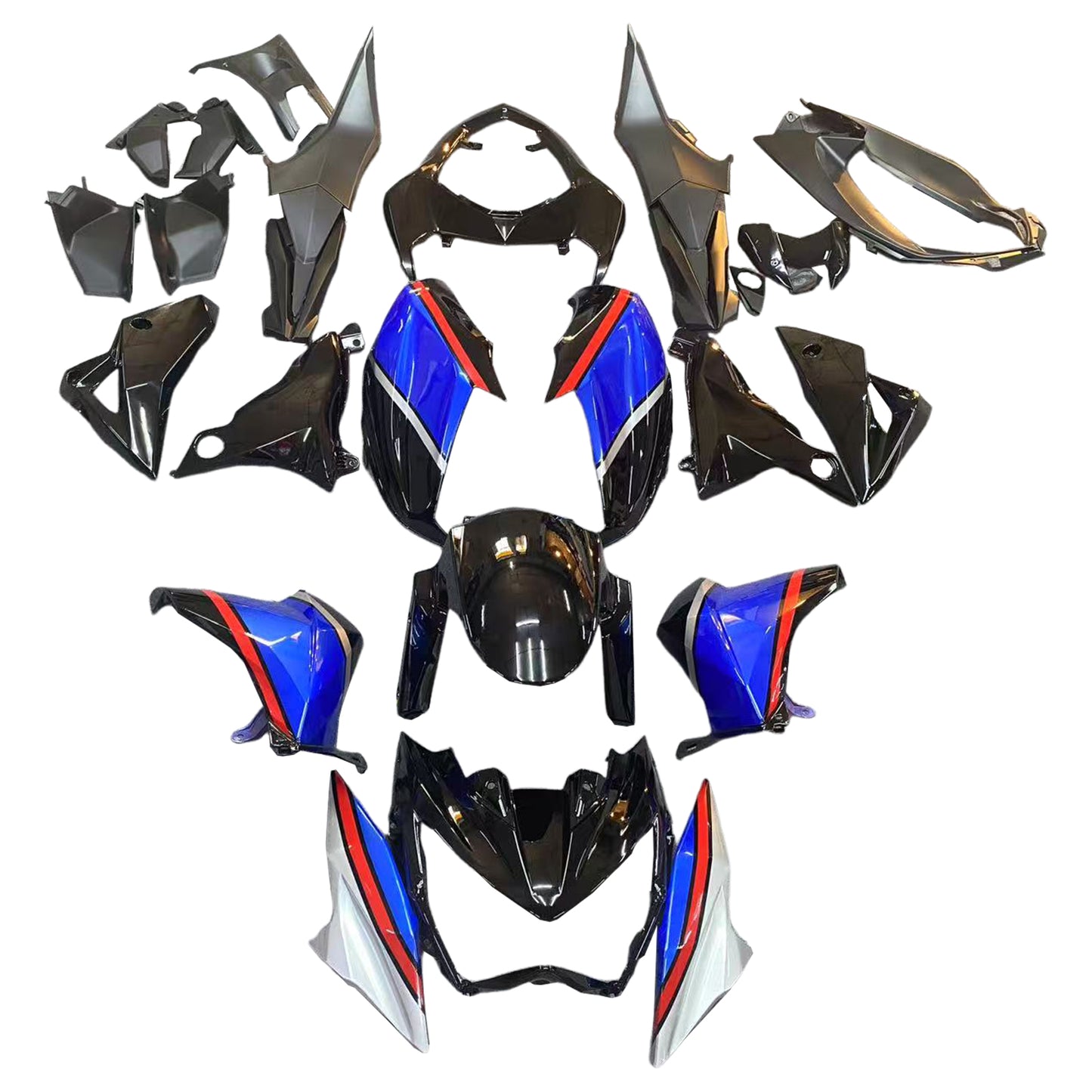 Kit carena iniezione Kawasaki Z800 2013-2018 Carrozzeria plastica ABS