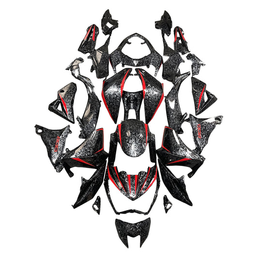 Kit carenatura iniezione in plastica ABS adatto per Kawasaki Z800 2013-2018