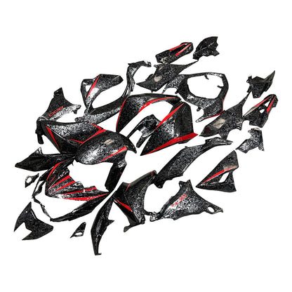 Kit carenatura iniezione in plastica ABS adatto per Kawasaki Z800 2013-2018