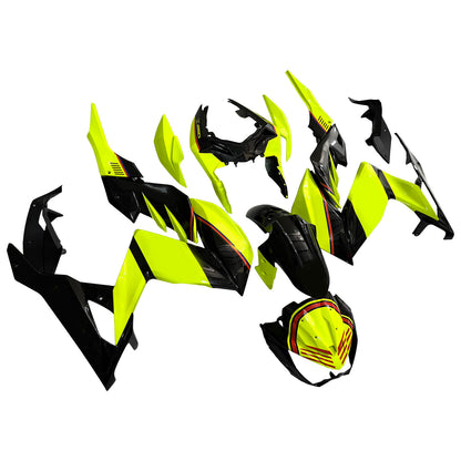 Amotopart Kawasaki Z250 Z300 2015-2016 Kit carena Carrozzeria Plastica ABS