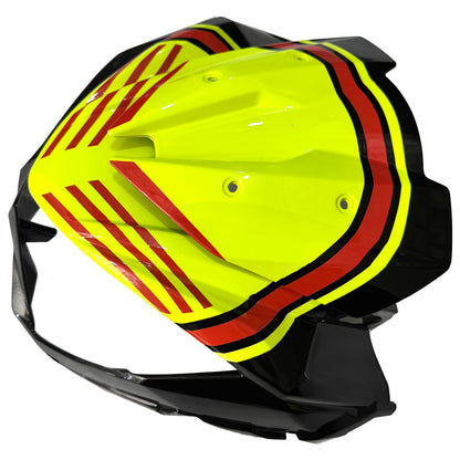 Amotopart Kawasaki Z250 Z300 2015-2016 Kit carena Carrozzeria Plastica ABS