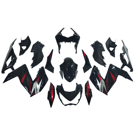 Amotopart Kawasaki Z250 Z300 2015-2016 Kit carena Carrozzeria Plastica ABS