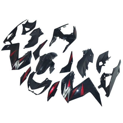 Amotopart Kawasaki Z250 Z300 2015-2016 Kit carena Carrozzeria Plastica ABS