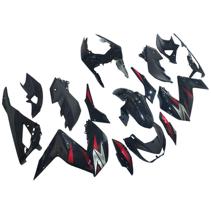 Amotopart Kawasaki Z250 Z300 2015-2016 Kit carena Carrozzeria Plastica ABS