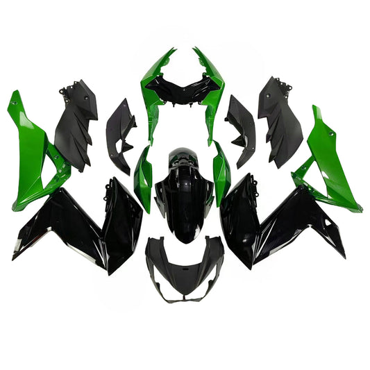 Amotopart Kawasaki Z250 Z300 2015-2016 Kit carena Carrozzeria Plastica ABS