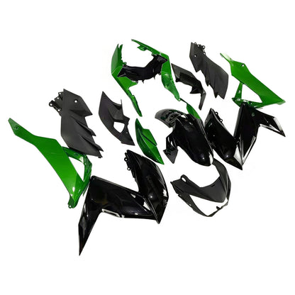 Amotopart Kawasaki Z250 Z300 2015-2016 Kit carena Carrozzeria Plastica ABS