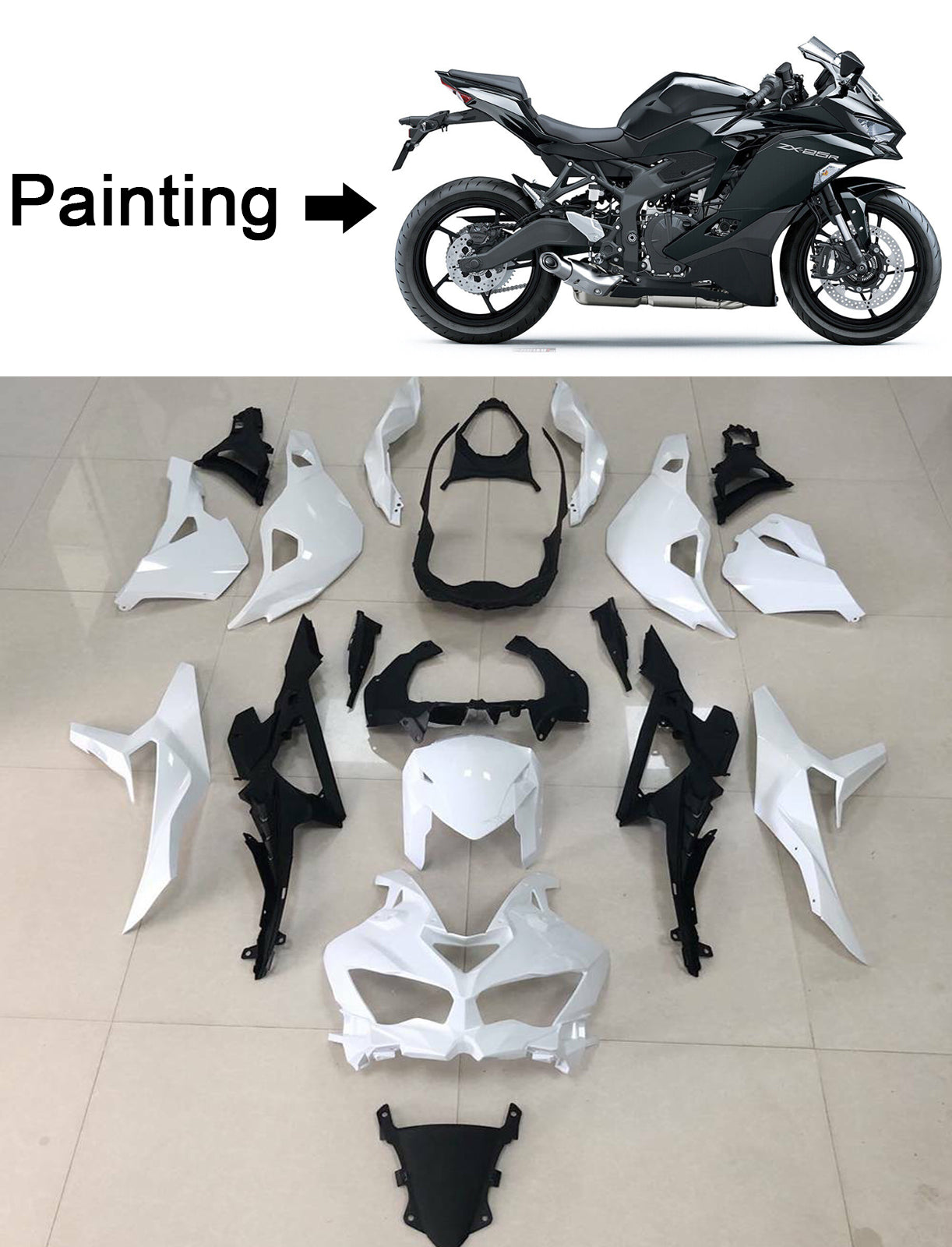 Kit carenatura Kawasaki Ninja ZX-25R 2019-2026