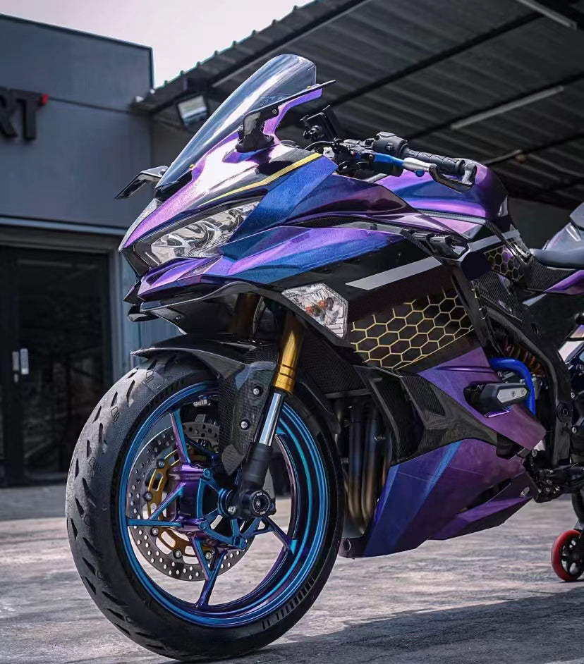 Amotopart Kawasaki Ninja ZX-25R 2019-2026 Kit carenatura carrozzeria ABS