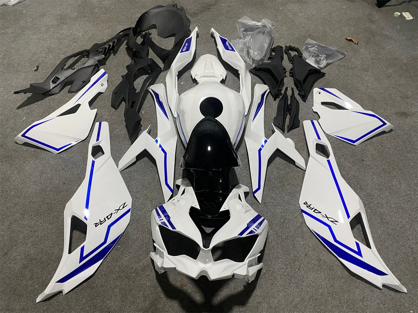 Carrozzeria kit carenatura iniezione Kawasaki Ninja ZX-25R ZX-4R ZX-4RR 2019-2026