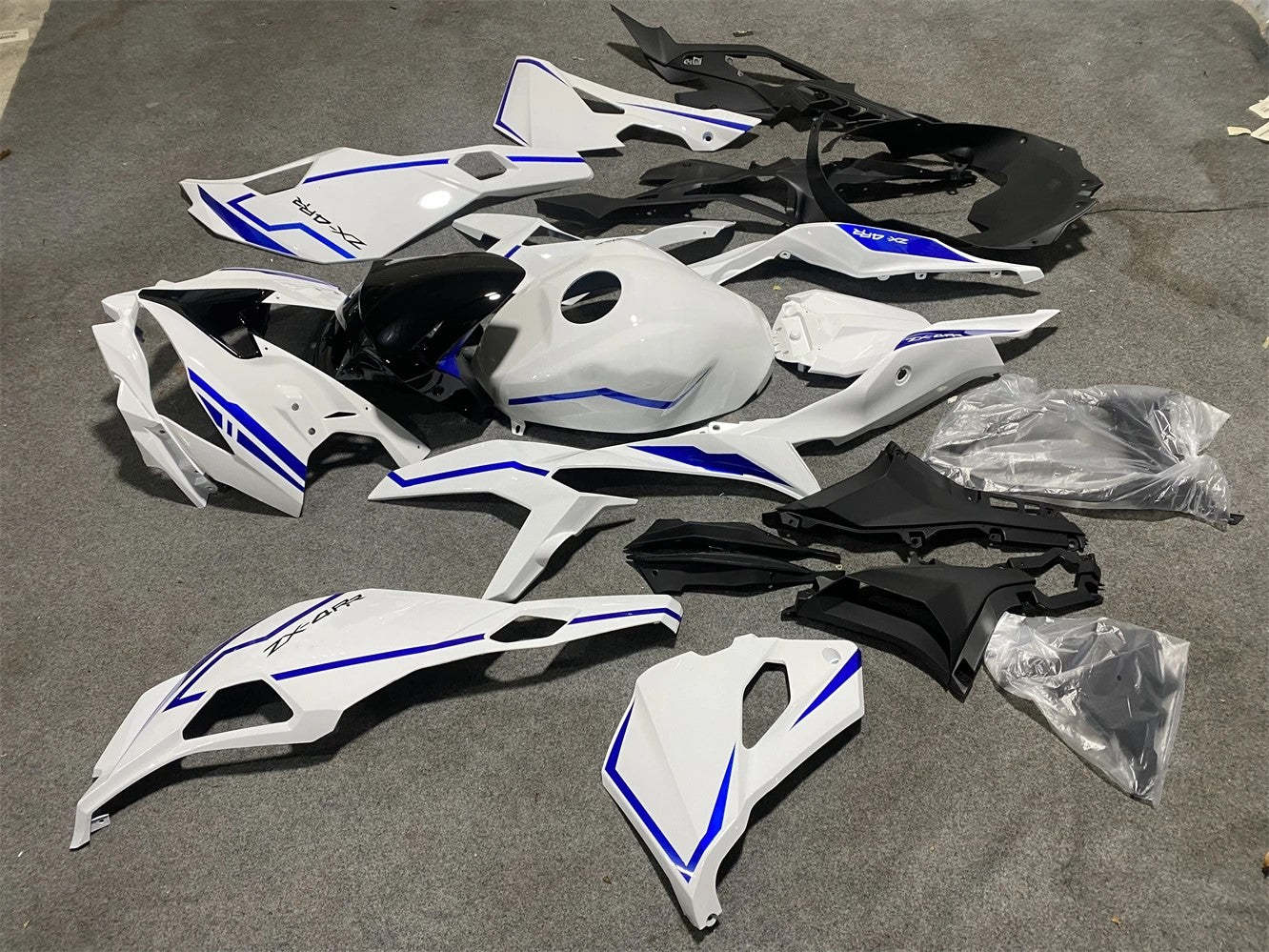 Carrozzeria kit carenatura iniezione Kawasaki Ninja ZX-25R ZX-4R ZX-4RR 2019-2026