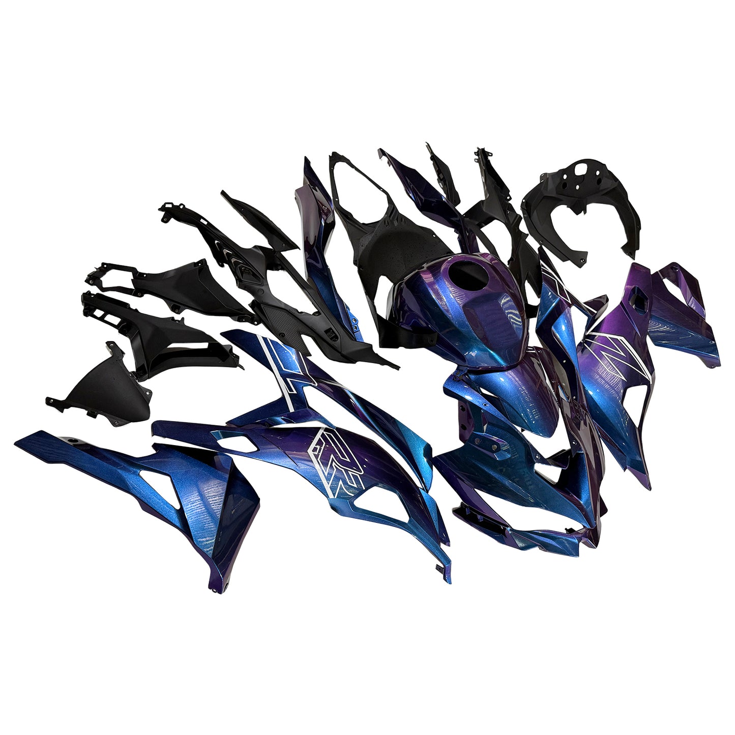 Kit carenatura iniezione Kawasaki Ninja ZX-25R ZX-4R ZX-4RR 2019-2026