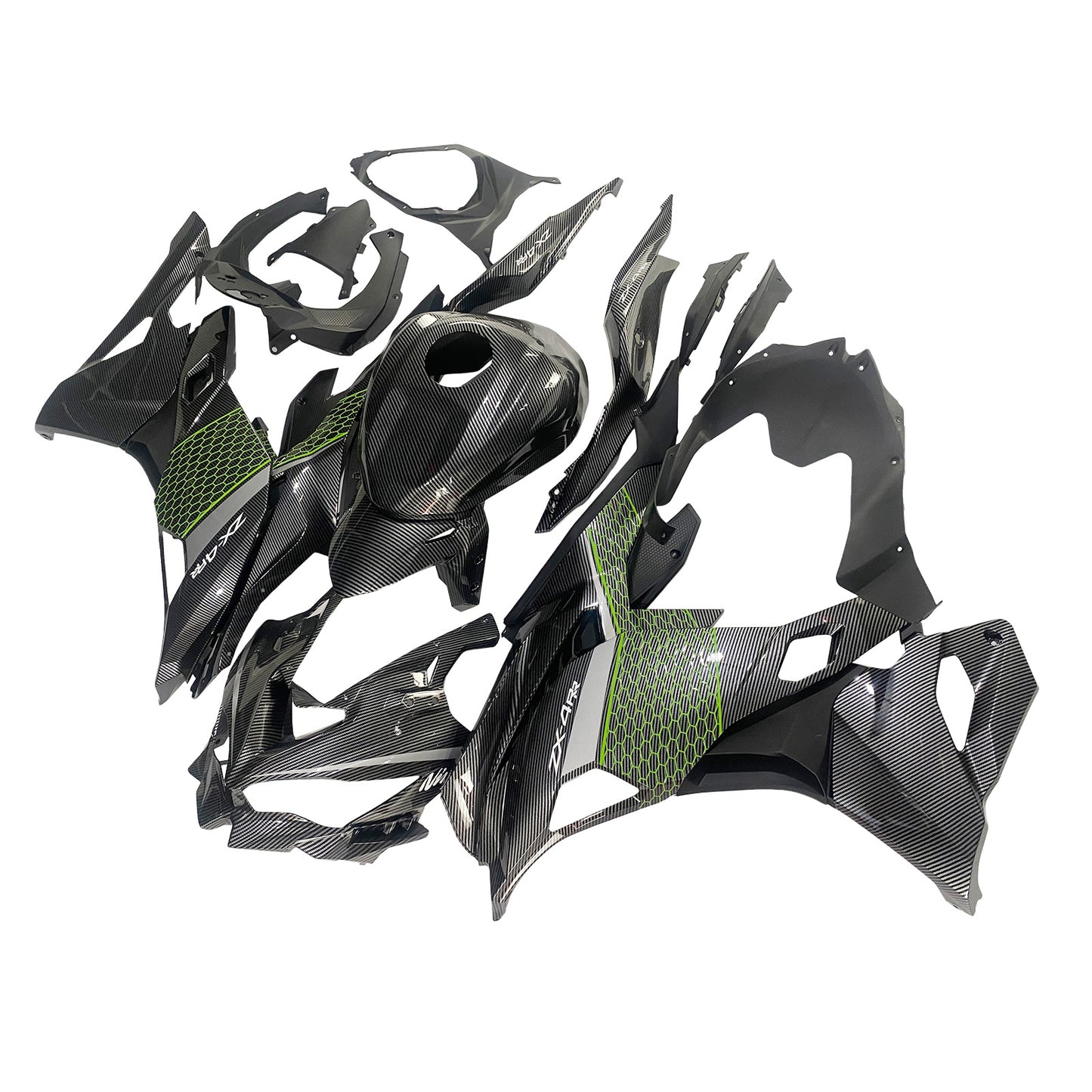 Carrozzeria kit carenatura iniezione Kawasaki Ninja ZX-25R ZX-4R ZX-4RR 2019-2026