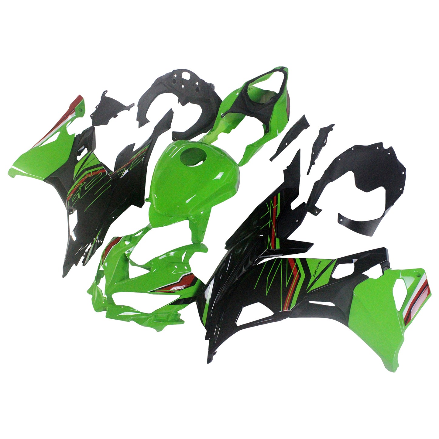Carrozzeria kit carenatura iniezione Kawasaki Ninja ZX-25R ZX-4R ZX-4RR 2019-2026