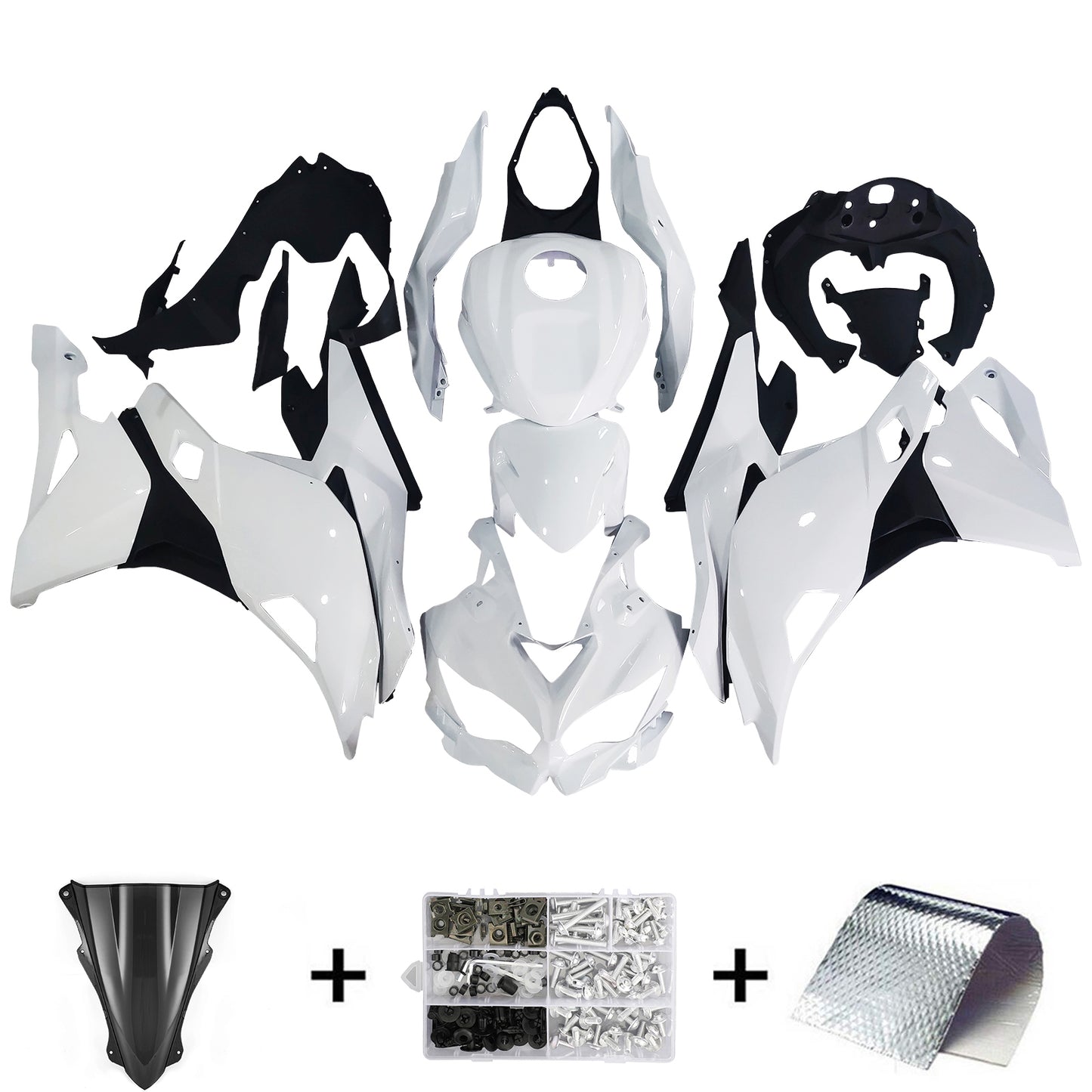 Kit carenatura iniezione Kawasaki Ninja ZX-25R ZX-4R ZX-4RR 2019-2024