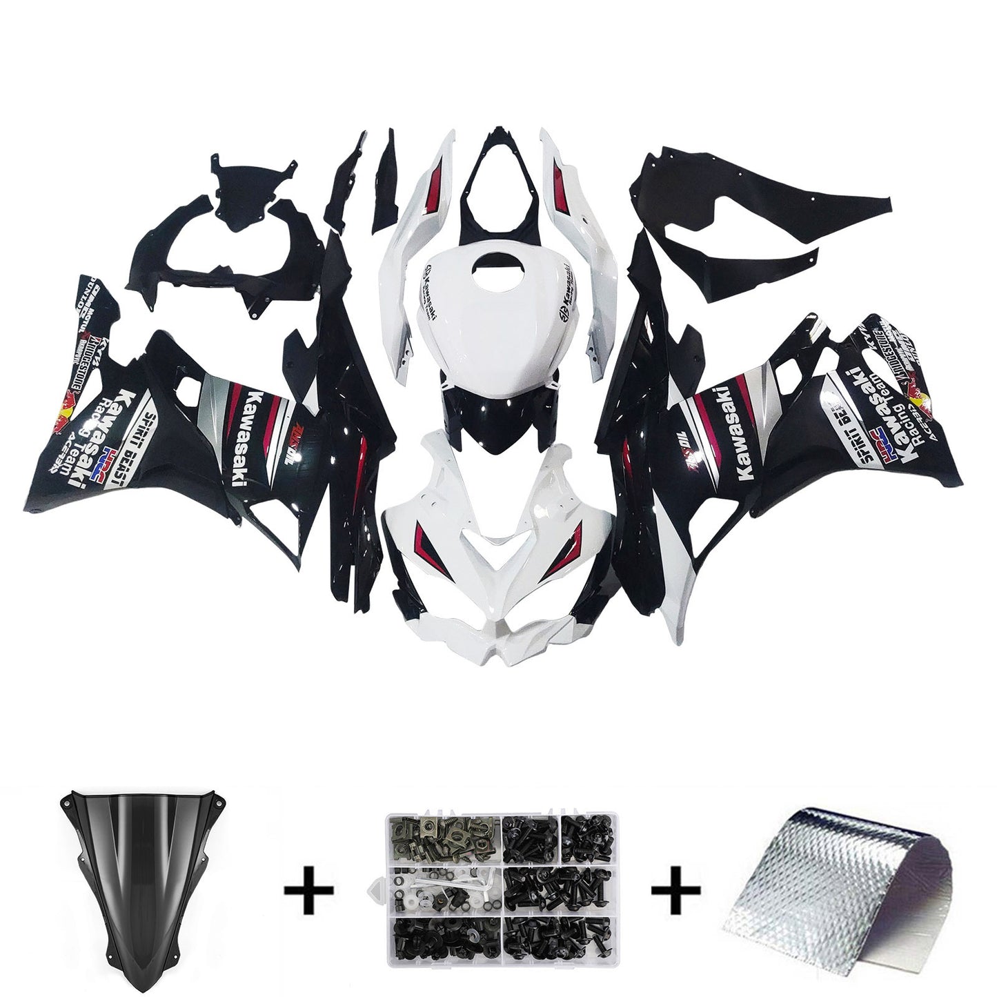 Kit carenatura iniezione Kawasaki Ninja ZX-25R ZX-4R ZX-4RR 2019-2024