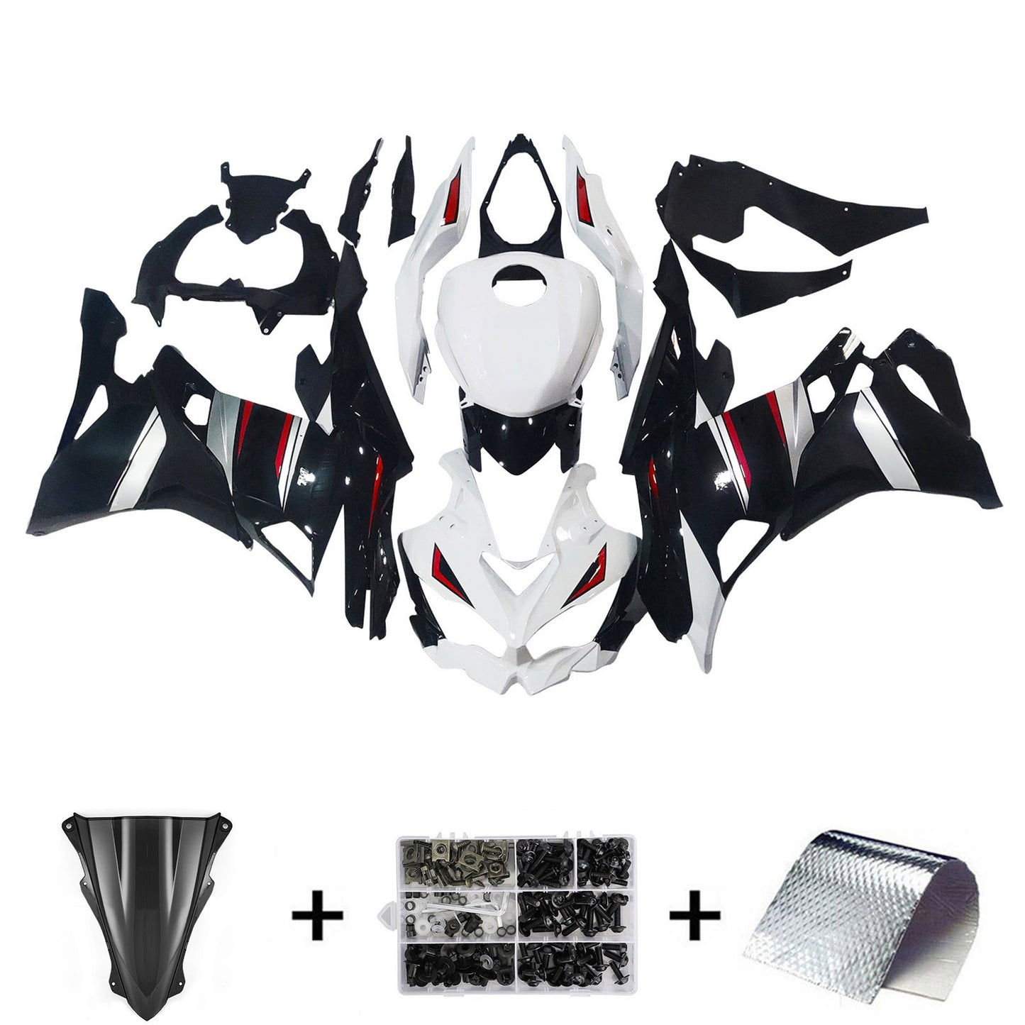 Kit carenatura iniezione Kawasaki Ninja ZX-25R ZX-4R ZX-4RR 2019-2026