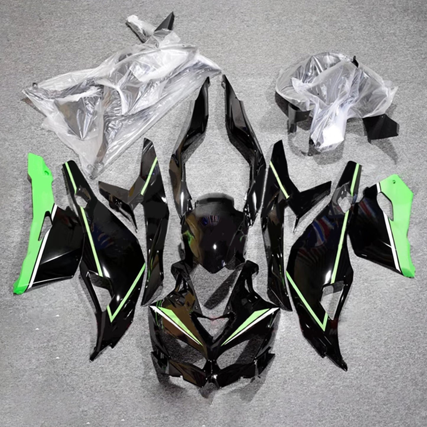 Kit carenatura iniezione Kawasaki Ninja ZX-25R ZX-4R ZX-4RR 2019-2026