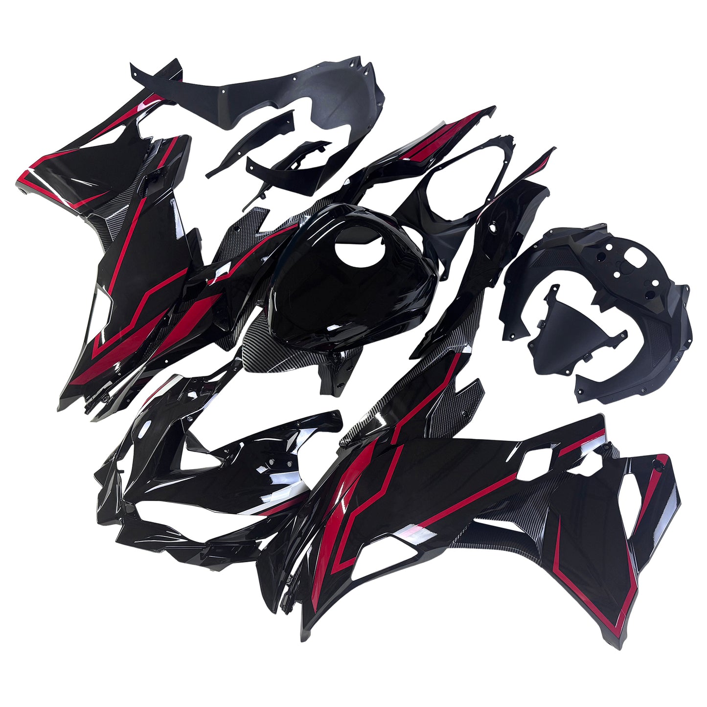 Kit carenatura iniezione Kawasaki Ninja ZX-25R ZX-4R ZX-4RR 2019-2026