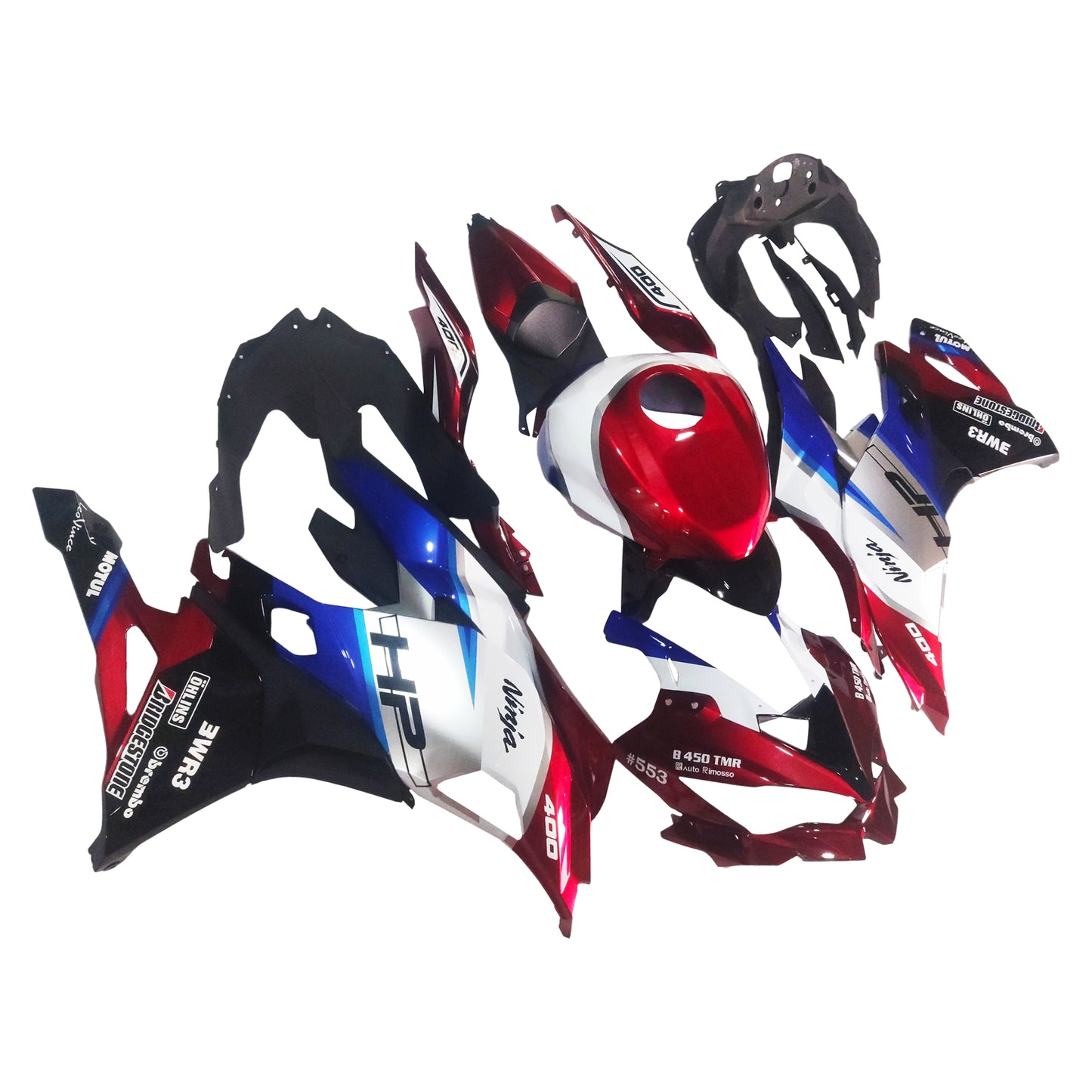 Kit carenatura iniezione Kawasaki Ninja ZX-25R ZX-4R ZX-4RR 2019-2026