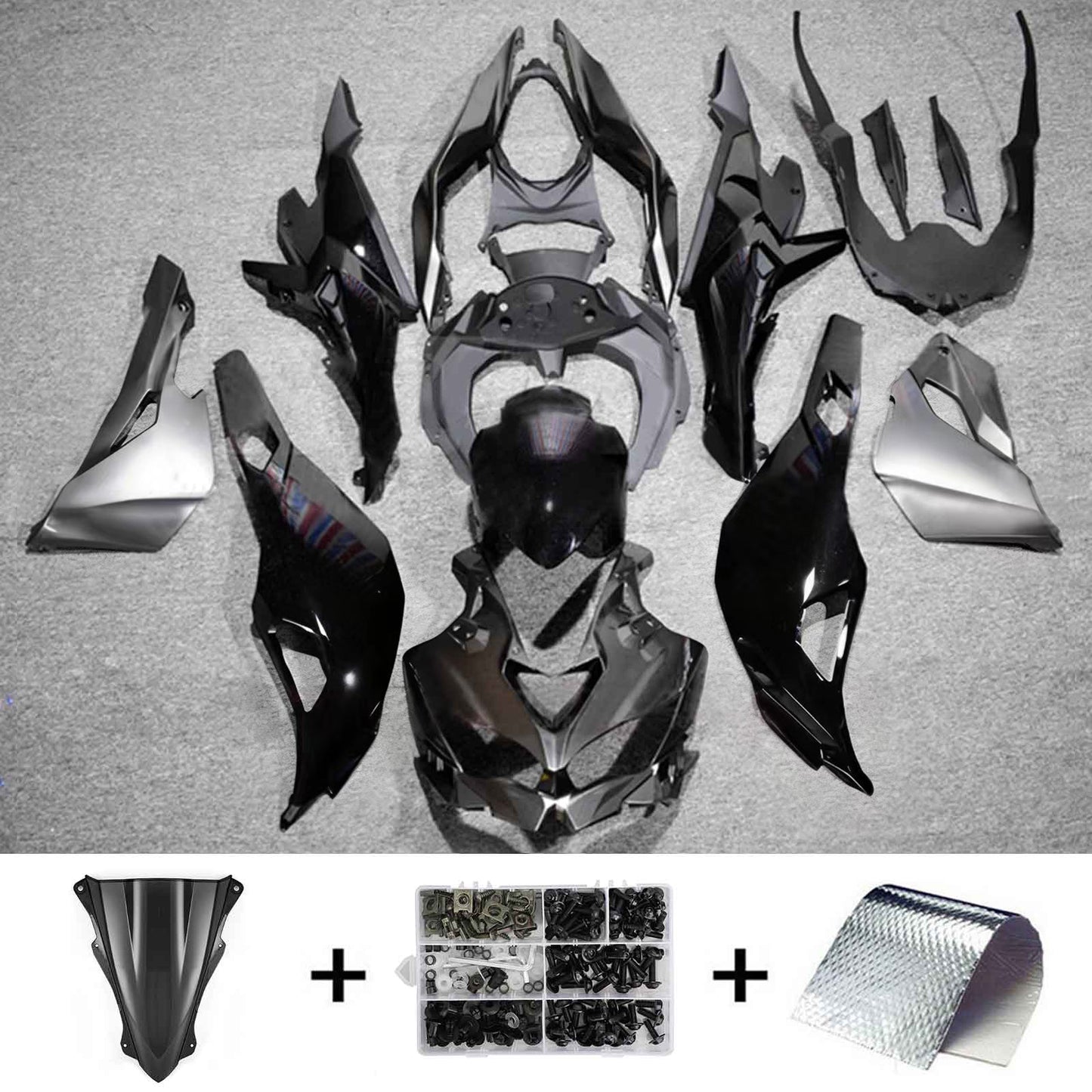 Kit carenatura iniezione Kawasaki Ninja ZX-25R ZX-4R ZX-4RR 2019-2026