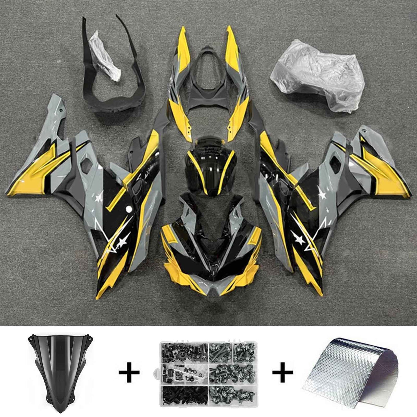 Kit carenatura iniezione Kawasaki Ninja ZX-25R ZX-4R ZX-4RR 2019-2026